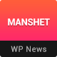 Manshet Retina Responsive WordPress News, Magazine - ThemeForest Item for Sale