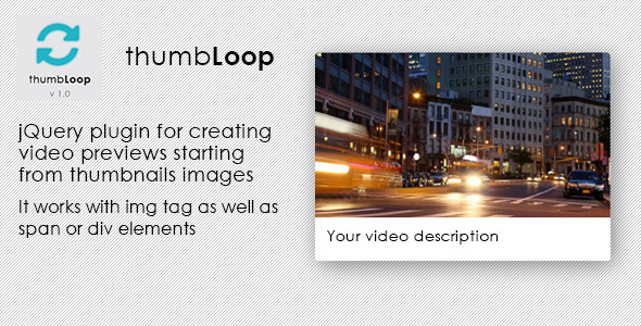jQuery thumbLoop - CodeCanyon Item for Sale