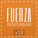 Fuerza Responsive WordPress Theme - ThemeForest Item for Sale