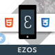 Ezos Mobile Retina | HTML5 &amp; CSS3 And iWebApp - ThemeForest Item for Sale