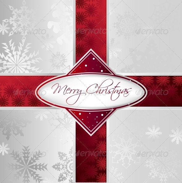 Silver Christmas Background (Christmas)