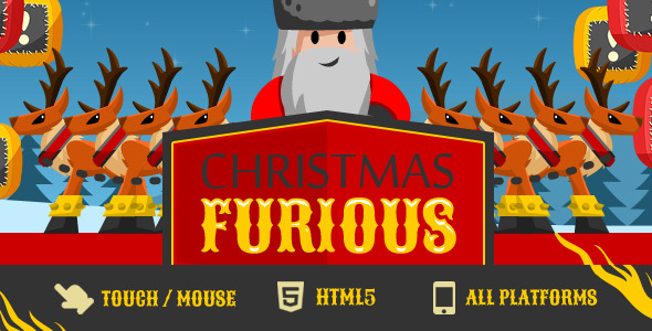 Game Christmas Furious - CodeCanyon Item for Sale