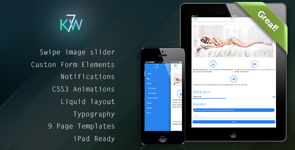KW7 - Mobile Site Templates