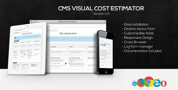 CMS Visual Cost Estimator - CodeCanyon Item for Sale