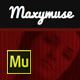 MaxyMuse Template | One Page Portfolio - ThemeForest Item for Sale