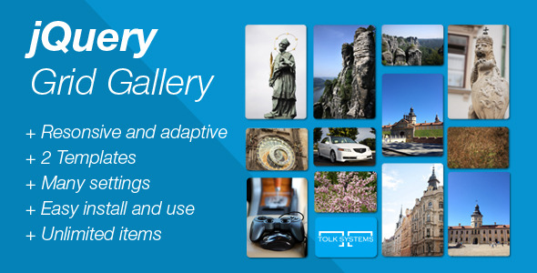 jQuery Responsive Grid Gallery - CodeCanyon Item for Sale