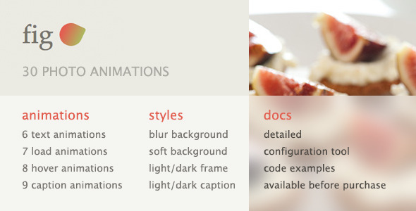 30 Photo Animations - CodeCanyon Item for Sale