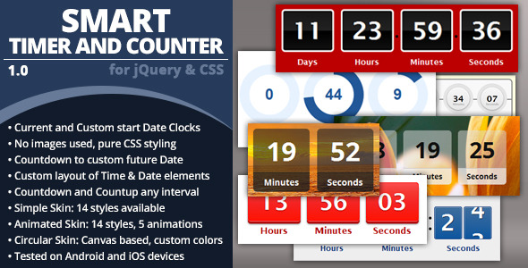 Smart Timer And Counter - CodeCanyon Item for Sale