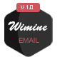 Wimine - Responsive E-mail Template - ThemeForest Item for Sale