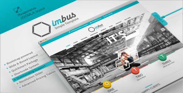 Imbus - Responsive Joomla Template - Art Creative