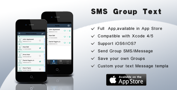 SMS Group Text - CodeCanyon Item for Sale