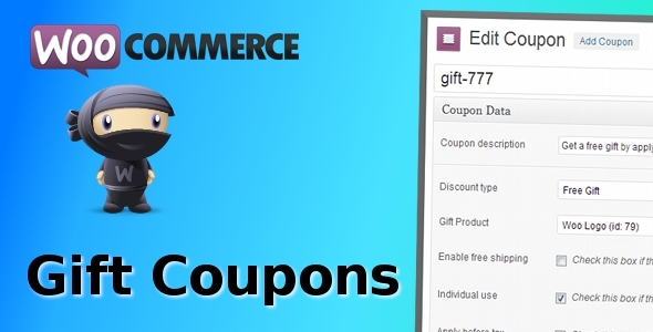 WooCommerce Gift Coupons - CodeCanyon Item for Sale