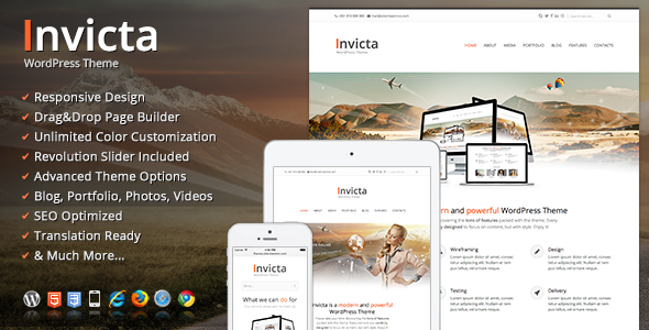 Invicta WordPress Theme - Corporate WordPress