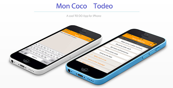 Moncoco-Todeo - TO DO App for iOS - CodeCanyon Item for Sale