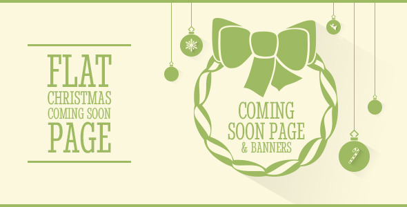 Clipsa - Christmas Coming Soon Page - Under Construction Specialty Pages