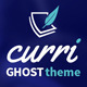 Curri Ghost Theme - ThemeForest Item for Sale