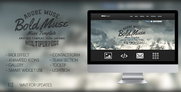 Bold Muse Parallax Template