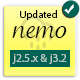 Nemo White Premium Joomla Template - ThemeForest Item for Sale