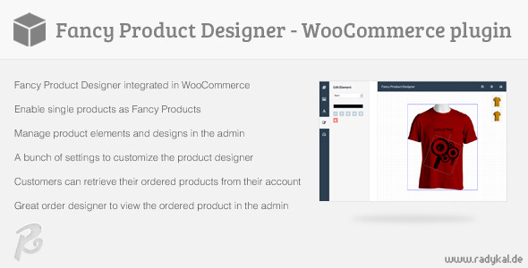 Fancy Product Designer - WooCommerce plugin - CodeCanyon Item for Sale