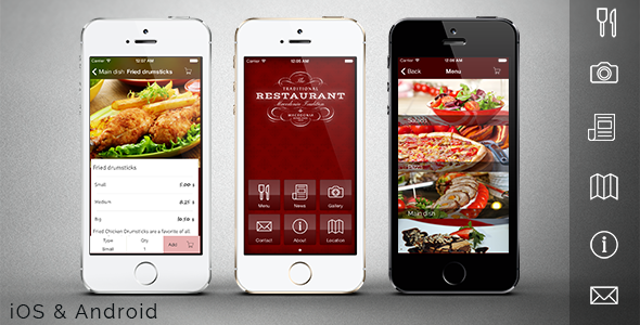 Restaurant app - CodeCanyon Item for Sale