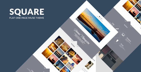 Square - One Page Muse Theme
