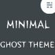 Minimal - Clean Responsive Ghost Theme - ThemeForest Item for Sale