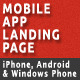 Mobile App Landing Page - ThemeForest Item for Sale
