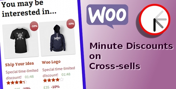 WooCommerce Minute Discounts on Cross-sells