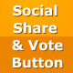 Social Share/Vote Button Content Plugin - CodeCanyon Item for Sale