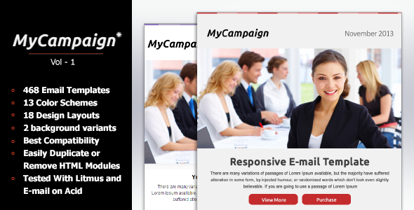 MyCampaign - Multipurpose Business & E-commerce Em