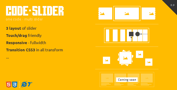CodeSlider - Touch Responsive Multi Slider - CodeCanyon Item for Sale