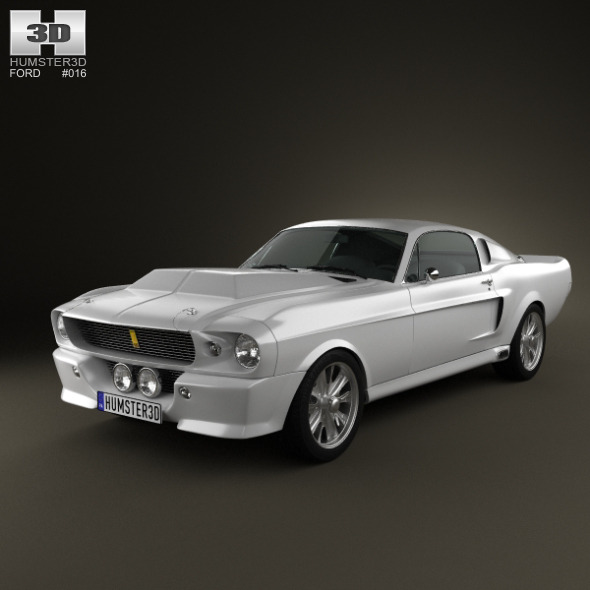Ford Mustang Shelby GT500 Eleanor 1967 3DOcean Item for Sale