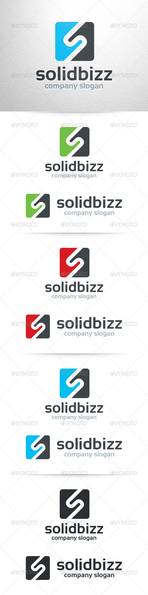 solid bizz letter s logo 6685684 logo template letters letter logo ...