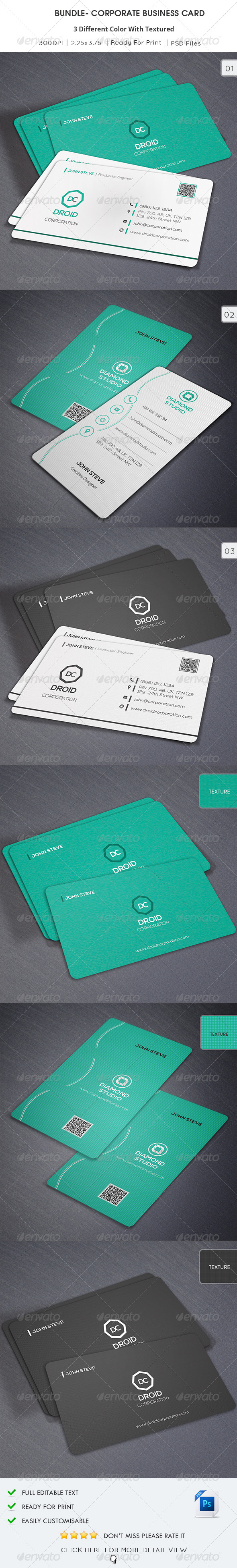 Bundle - Corporate Business Card (Corporate)