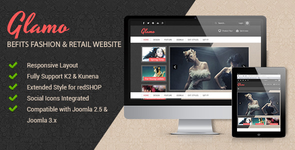 JSN Glamo - Befits fashion & Retail websites - Fashion Retail
