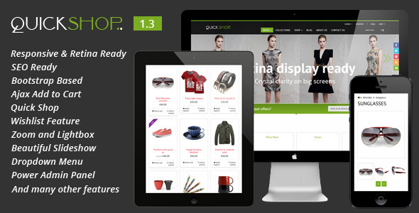 Quickshop - Responsive Shopify Theme - Shopify eCommerce