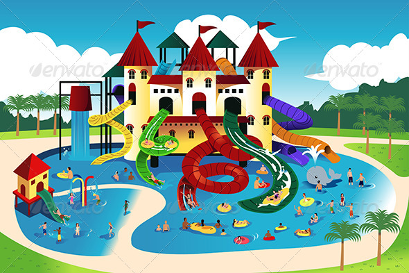 clipart water park - photo #11