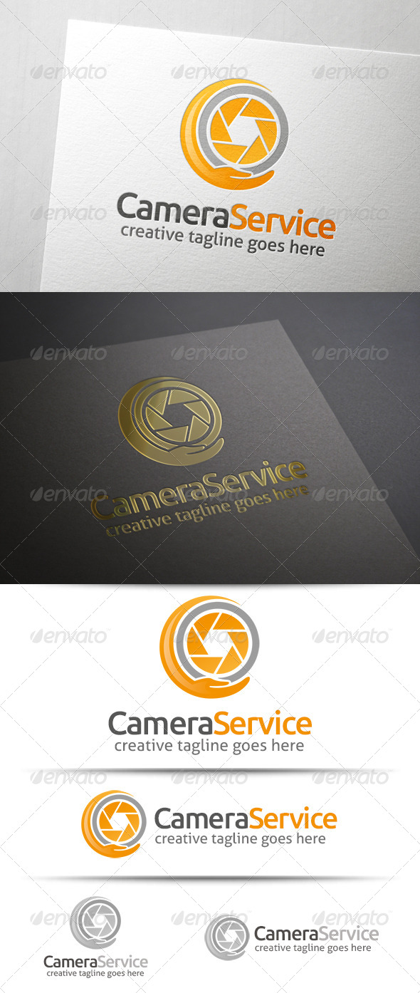 Camera Service Logo - Objects Logo Templates