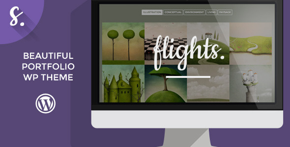 Flights - Creative Portfolio WordPress Theme - Portfolio Creative