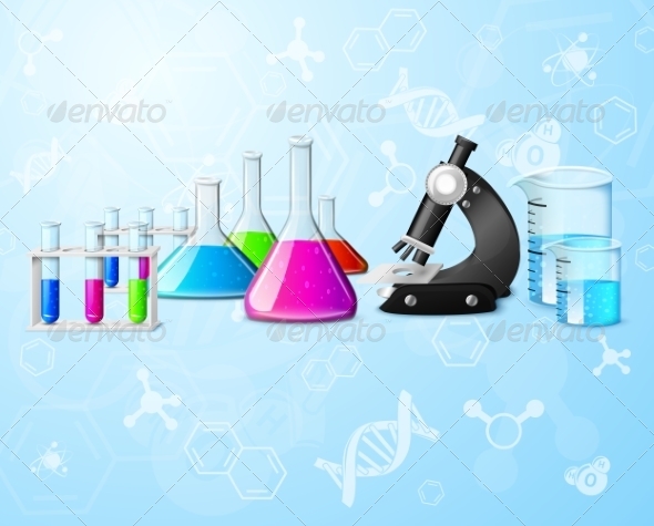 Scientific Laboratory Background (Backgrounds)