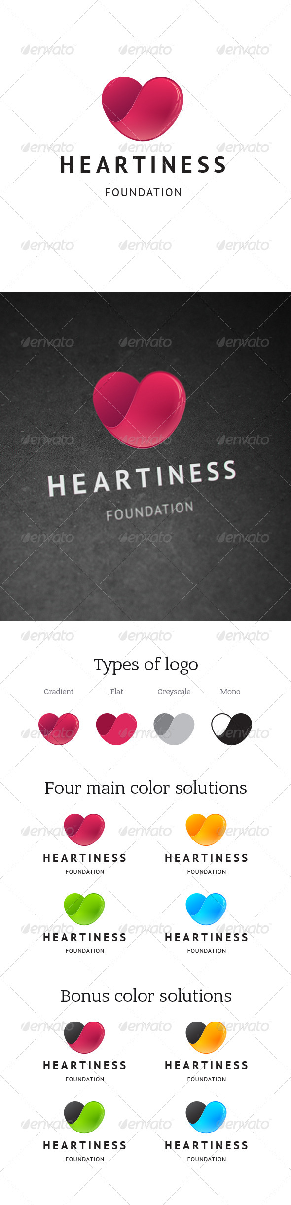 Heartiness Charity Foundation Logo - Symbols Logo Templates