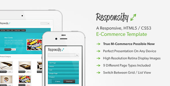 Responsify HTML / CSS Template