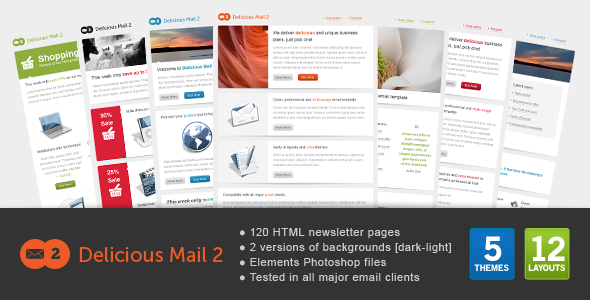Delicious Mail 2 - Email Templates Marketing