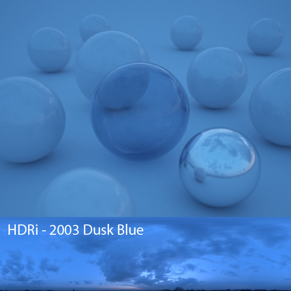 HDRi - 2003 Dusk Blue - 3DOcean Item for Sale