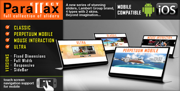 Parallax Slider - Responsive jQuery Plugin - CodeCanyon Item for Sale
