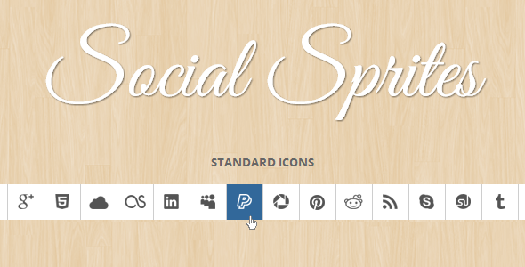 Social Sprites Icons