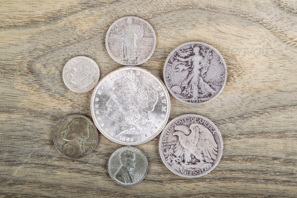 Vintage Silver Coins