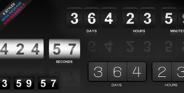 jCountdown Mega Package - CodeCanyon Item for Sale