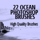 22 Ocean Photoshop Brushes