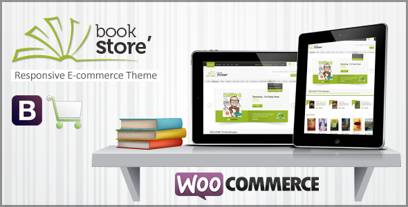Book Store Responsive WooCommerce Theme - WooCommerce eCommerce
